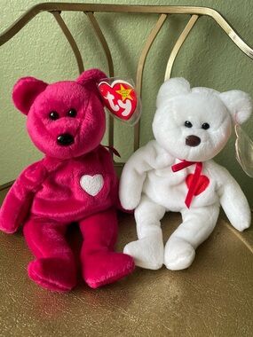 Ty Beanie Babies Valentina and Valentino